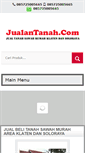 Mobile Screenshot of jualantanah.com